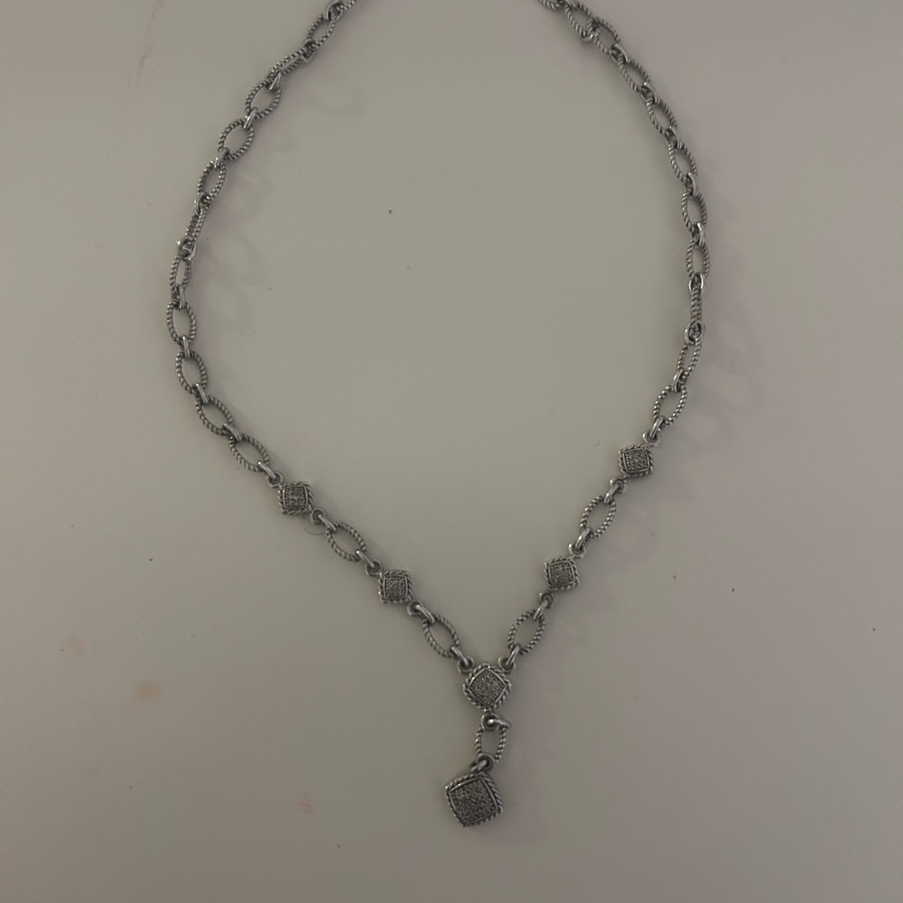VINTAGE AUTHENTIC David Yurman Silver Chain Necklace